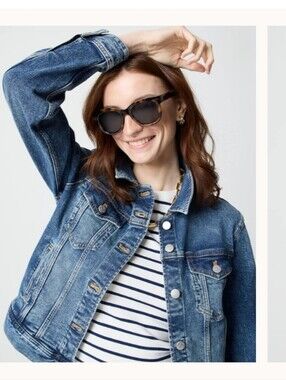 J.Crew Classic Blue Denim Jacket